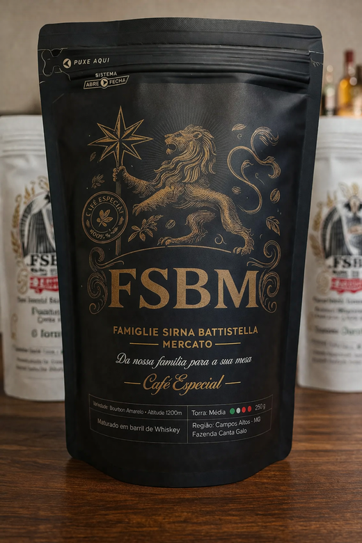 Café Bourbon Barrel Aged Famiglie Sirna Battistella Mercato