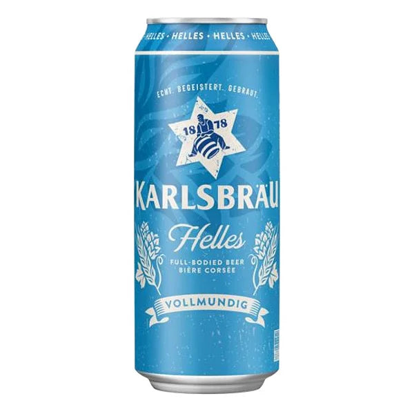 Karlsbrau Helles – Cerveja Lata 500ml