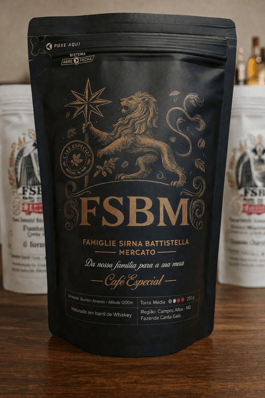 Café Bourbon Barrel Aged Famiglie Sirna Battistella Mercato - Famiglie Sirna Battistella Mercato - Famiglie Sirna Battistella Mercato