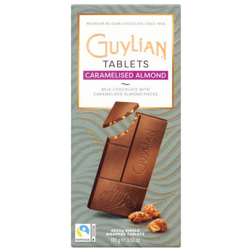 Chocolate Guylian Caramelised Almond 100g - Famiglie Sirna Battistella Mercato - GUYLIAN