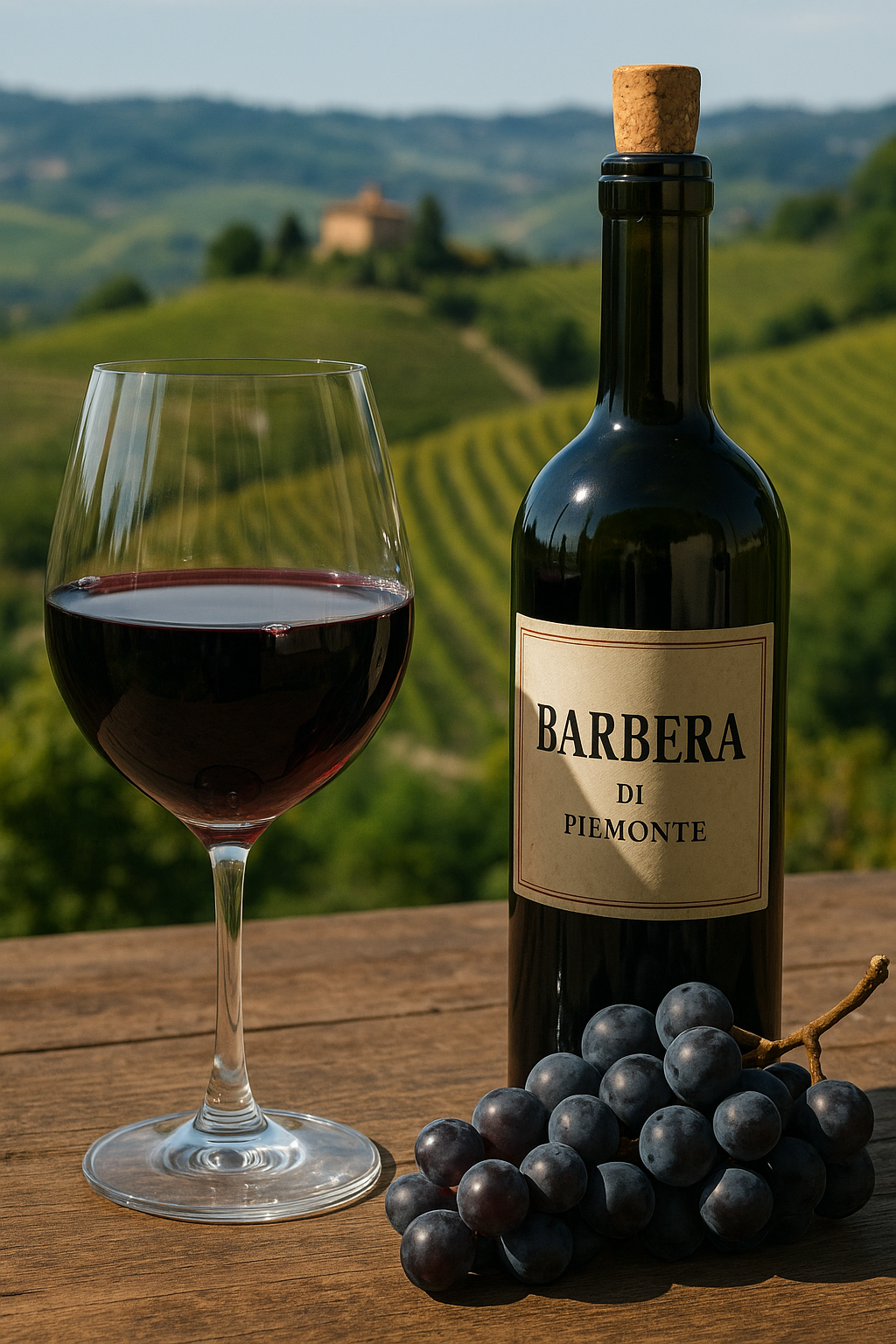 Barbera: o coração tinto do Piemonte