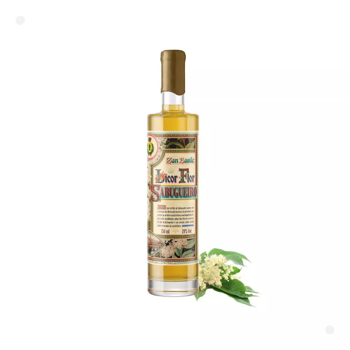 Licor San Basile Flor de Sabugueiro 750ml