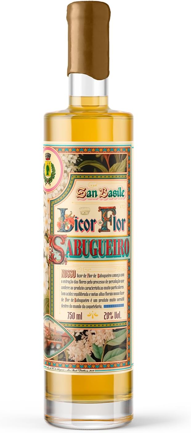 Licor San Basile Flor de Sabugueiro 750ml