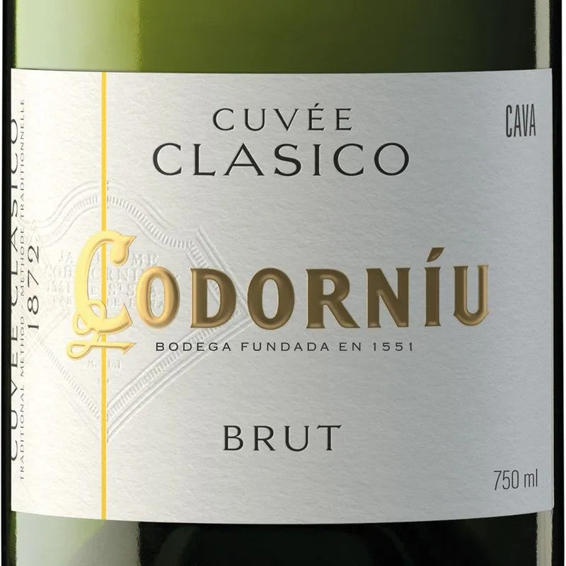 Espumante Cava Codorniu Brut Clasico