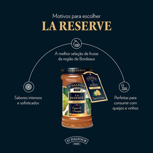Geleia de Figo/Laranja Reserve St Dalfour 170g