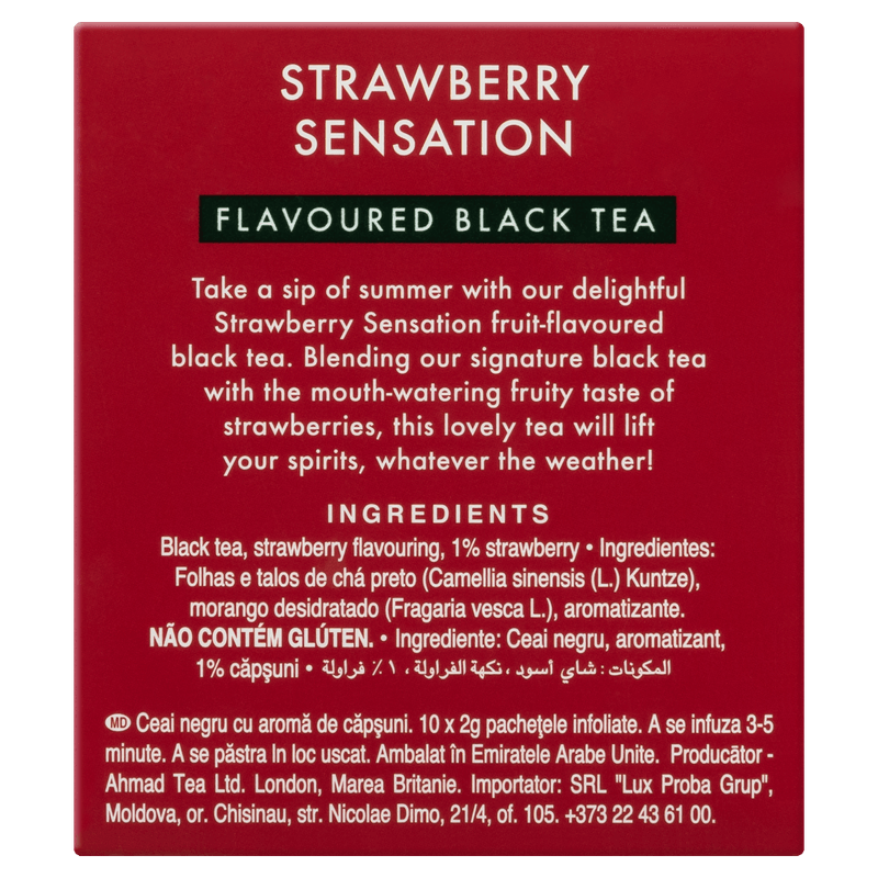 Ahmad Tea Strawberry Sensation 20g