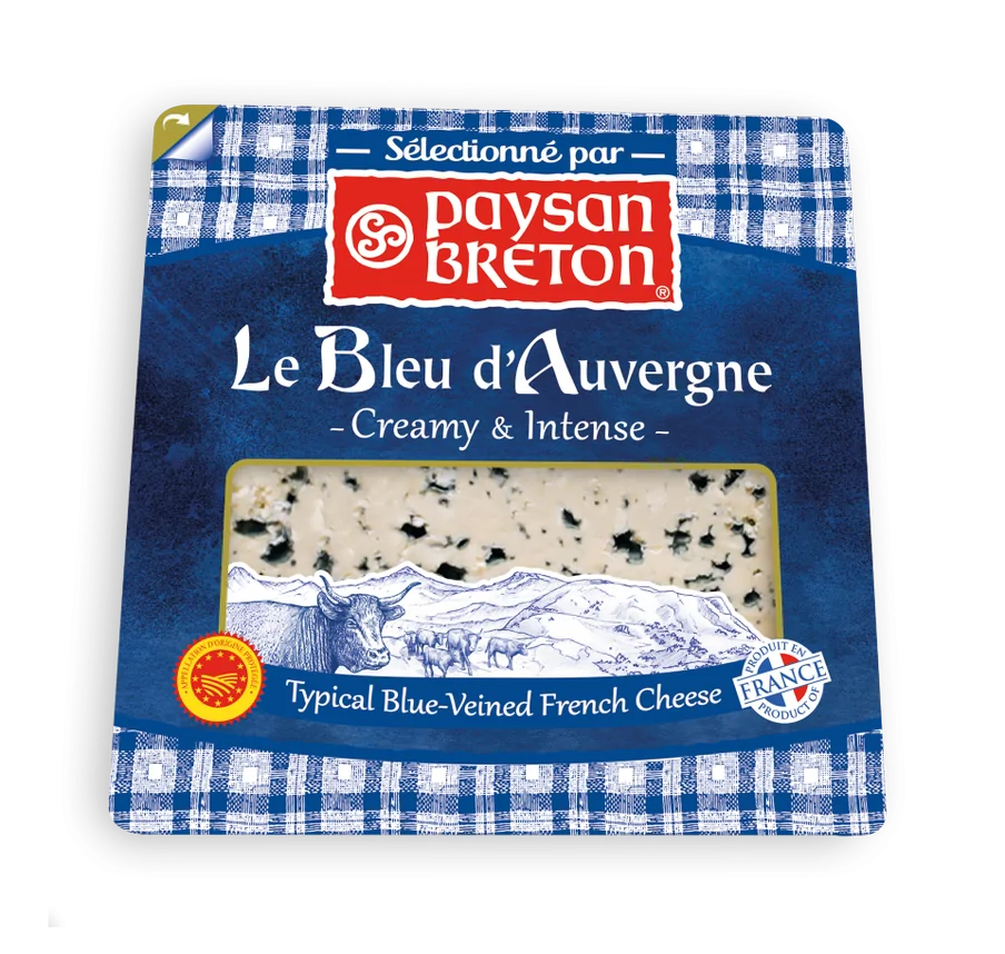 BLEU D AUVERGNE PAYSAN 125G