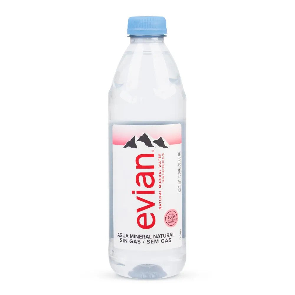 Água Mineral Evian Sem Gás PET 500ML