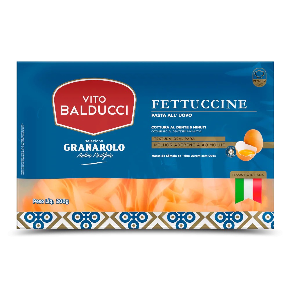 Fettuccine com Ovos Vito Balducci 200 g