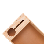 Caixote de Madeira FSBM – Porta Vinho com Encaixe para Taça 30x40