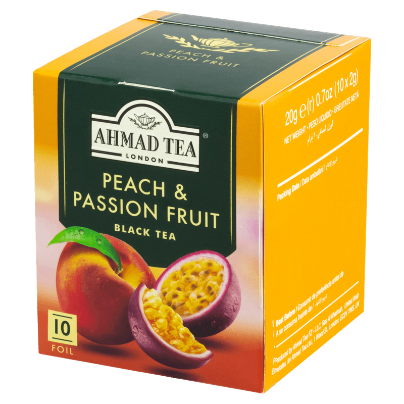 CHA EAU AHMAD MELOCOTÓN Y MARACUYA 20 G