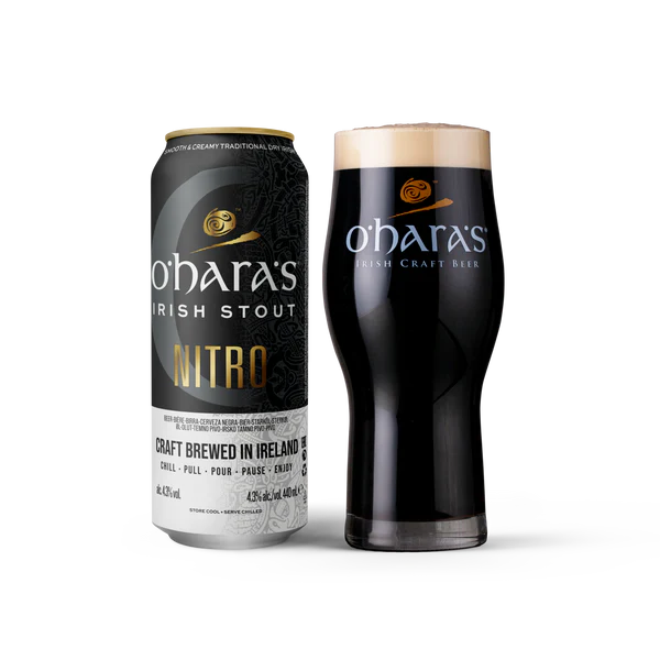 Cerveja OHaras Nitro Stout 440ml