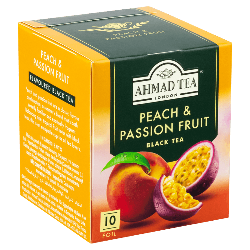 CHA EAU AHMAD MELOCOTÓN Y MARACUYA 20 G