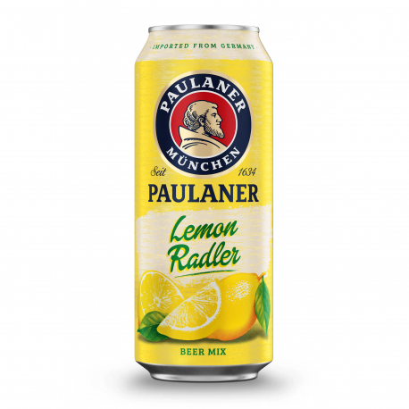 Paulaner Lemon Radler Beer Mix Alemã Lata 500ml