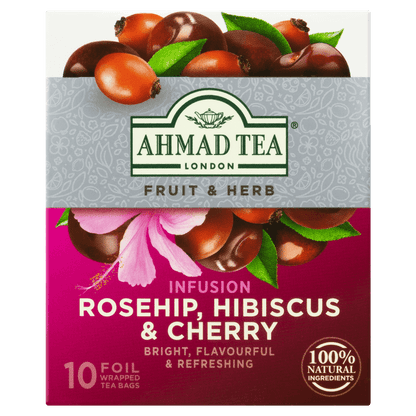 Ahmad Rosehip, Hibiscus & Cherry - 20G