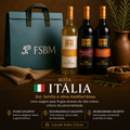 Kit Rota Itália – Villa Mottura | 3 Vinhos + Sacola Térmica FSBM