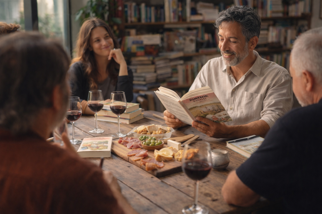 Tarde de Leitura & Vinho