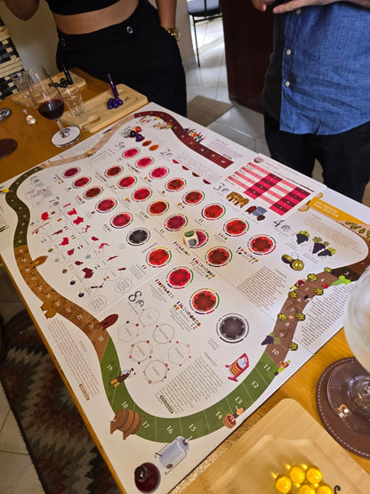 Degustação de Vinhos - Jogo "Mestre dos Vinhos Tintos"