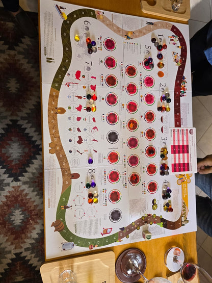 Degustação de Vinhos - Jogo "Mestre dos Vinhos Tintos"
