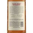 WHISKEY HIGH WEST BOURBON 750ML