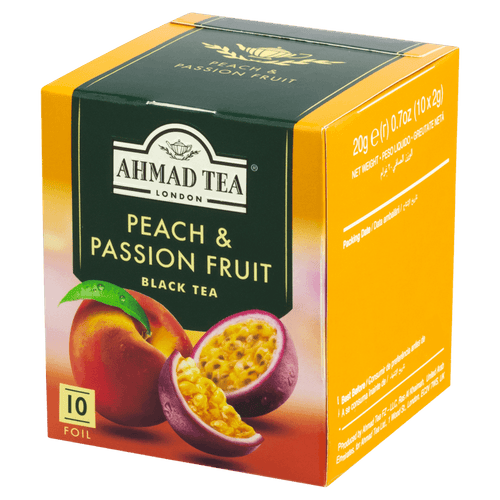 Ahmad Peach & Passion Fruit 20g - Famiglie Sirna Battistella Mercato - AHMAD