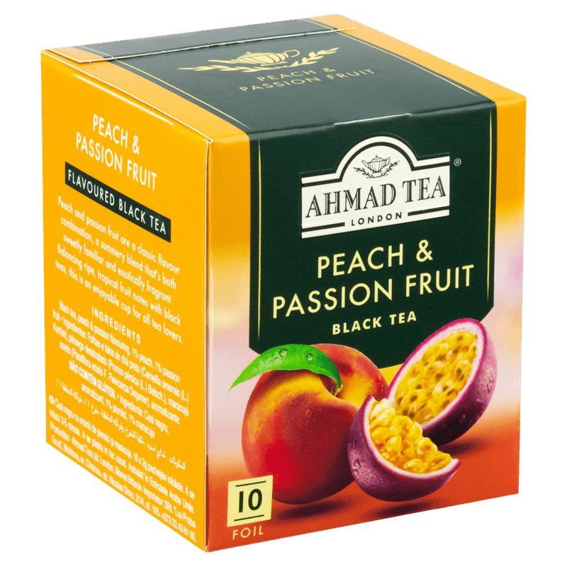 Ahmad Peach & Passion Fruit 20g - Famiglie Sirna Battistella Mercato - AHMAD