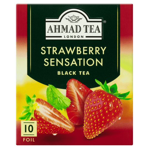 Ahmad Tea Strawberry Sensation 20g - Famiglie Sirna Battistella Mercato - AHMAD