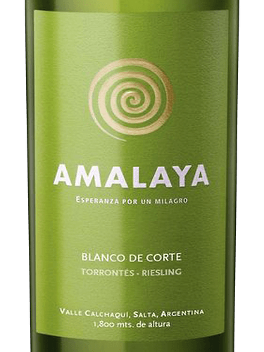 Amalaya Blanco Riesling Torrontes 2023 - Famiglie Sirna Battistella Mercato - Famiglie Sirna Battistella Mercato