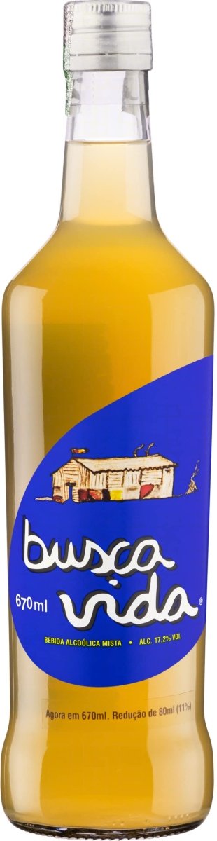 Aperitivo BUSCA VIDA 670ML - Famiglie Sirna Battistella Mercato - cachaçaria Alambique