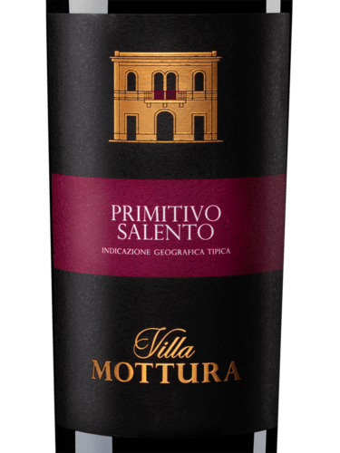 Villa Mottura Primitivo Salento IGT 750ml