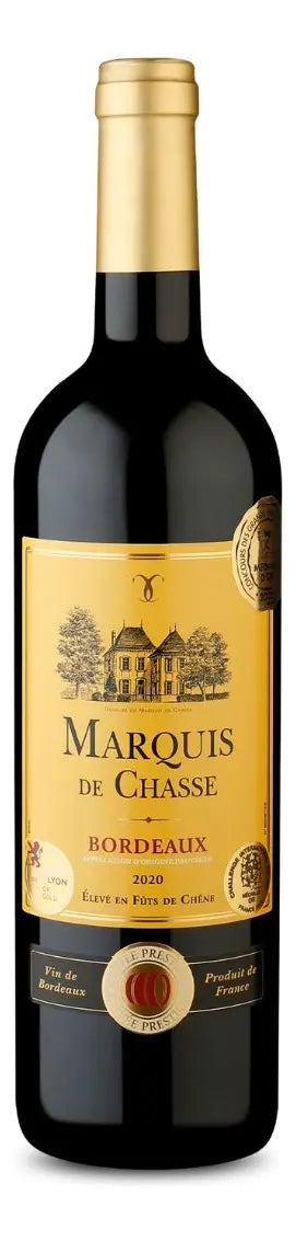 Marquis de Chasse AOP Bordeaux Rouge 2020 750 ml