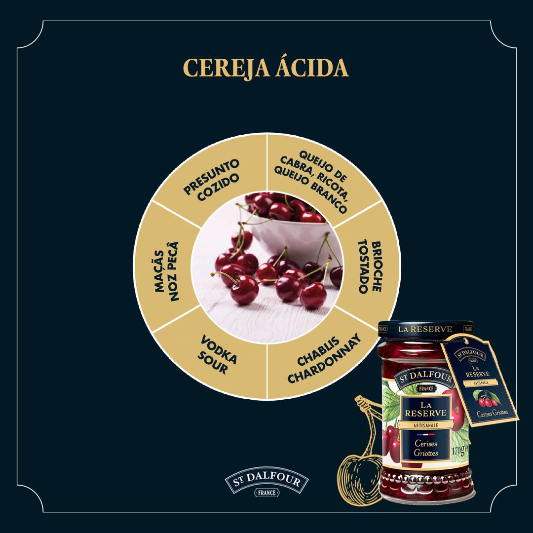 Geleia de Cereja La Reserve St Dalfour 170g