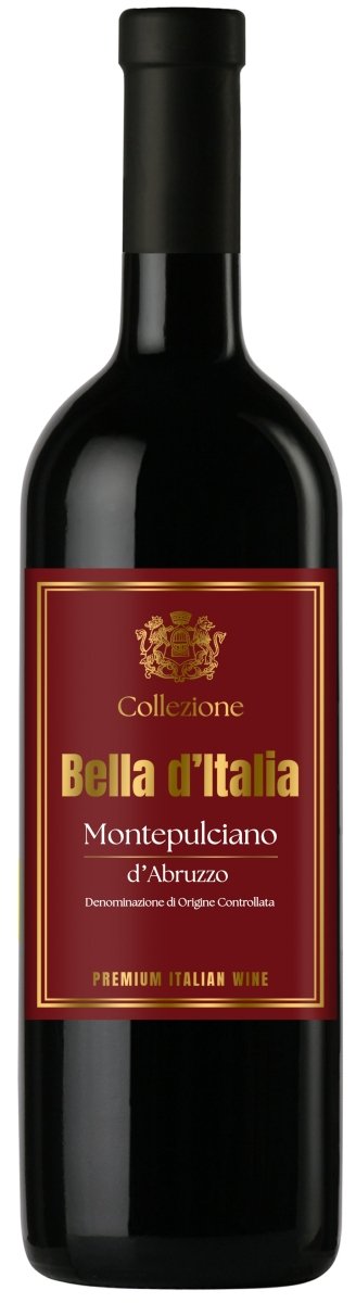 Bella d’Italia Montepulciano d’Abruzzo DOC 2024 - Famiglie Sirna Battistella Mercato - Famiglie Sirna Battistella Mercato