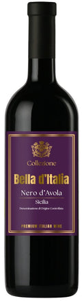 Bella d’Italia Nero d’Avola Sicilia DOC 2024 750 ml - Famiglie Sirna Battistella Mercato - Berteletti (Castello di Lozzolo – Fratelli Berteletti)