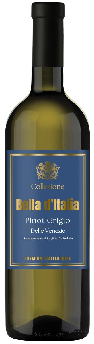 Bella d’Italia Pinot Grigio Delle Venezie DOC 2024 750 ml - Famiglie Sirna Battistella Mercato - Famiglie Sirna Battistella Mercato