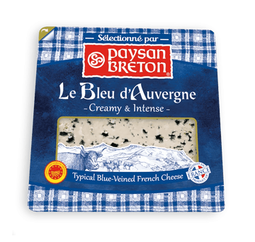 BLEU D AUVERGNE PAYSAN 125G - Famiglie Sirna Battistella Mercato - Paysan Breton