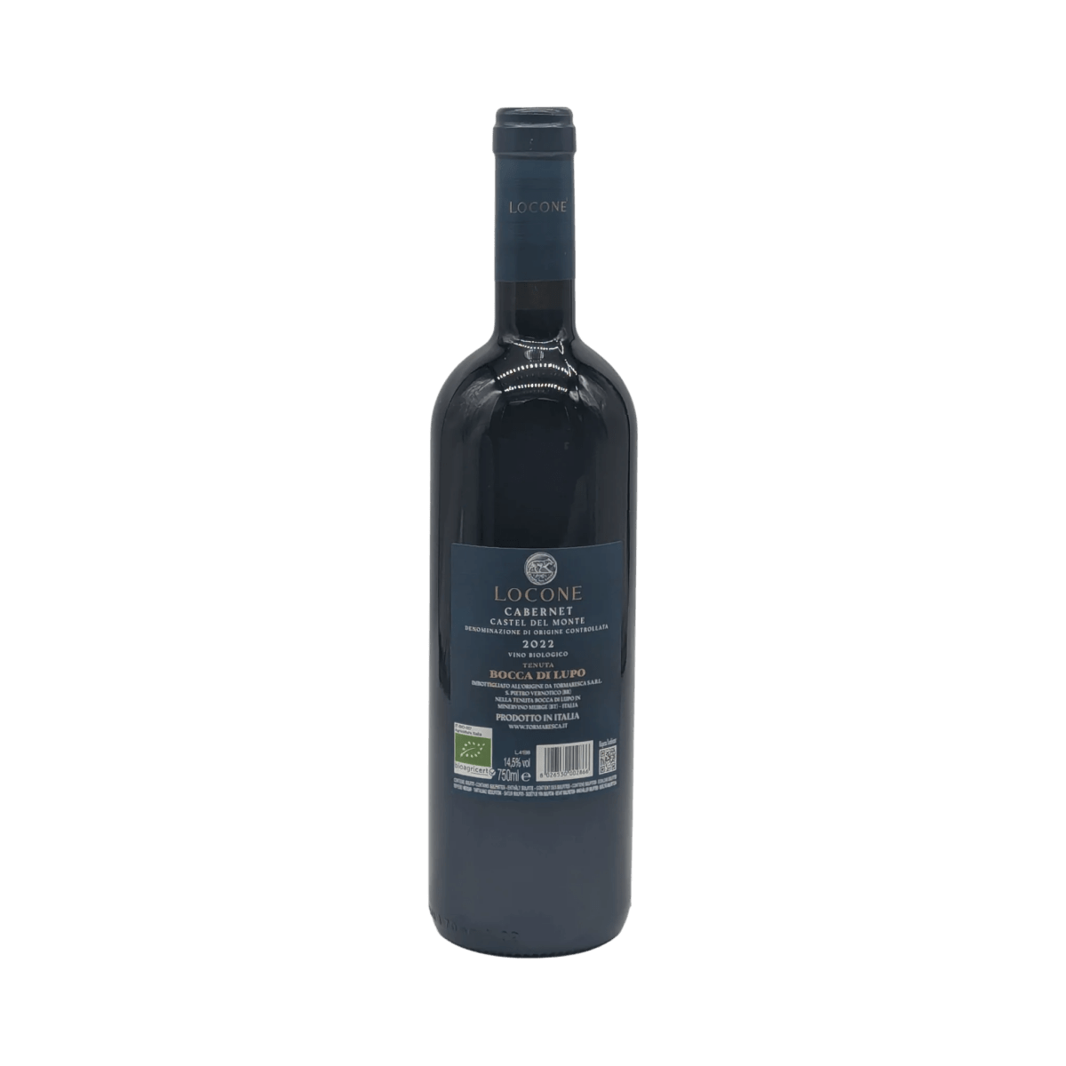 Bocca Di Lupo Locone Cabernet Castel Del Monte 2022 - Famiglie Sirna Battistella Mercato - Tenuta Bocca di Lupo