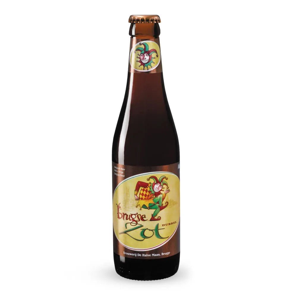 BRUGSE ZOT DUBBEL 330ML - Famiglie Sirna Battistella Mercato - Brouwerij De Halve Maan