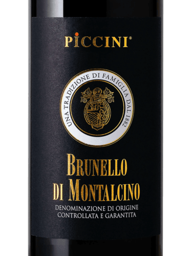 Brunello di Montalcino Piccini DOCG 2019 - Famiglie Sirna Battistella Mercato - Piccini 1882