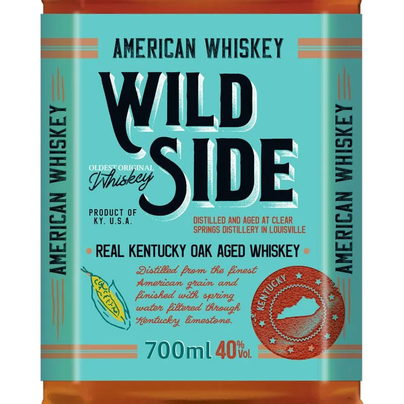 WILD SIDE AMERICAN WHISKEY 700ML