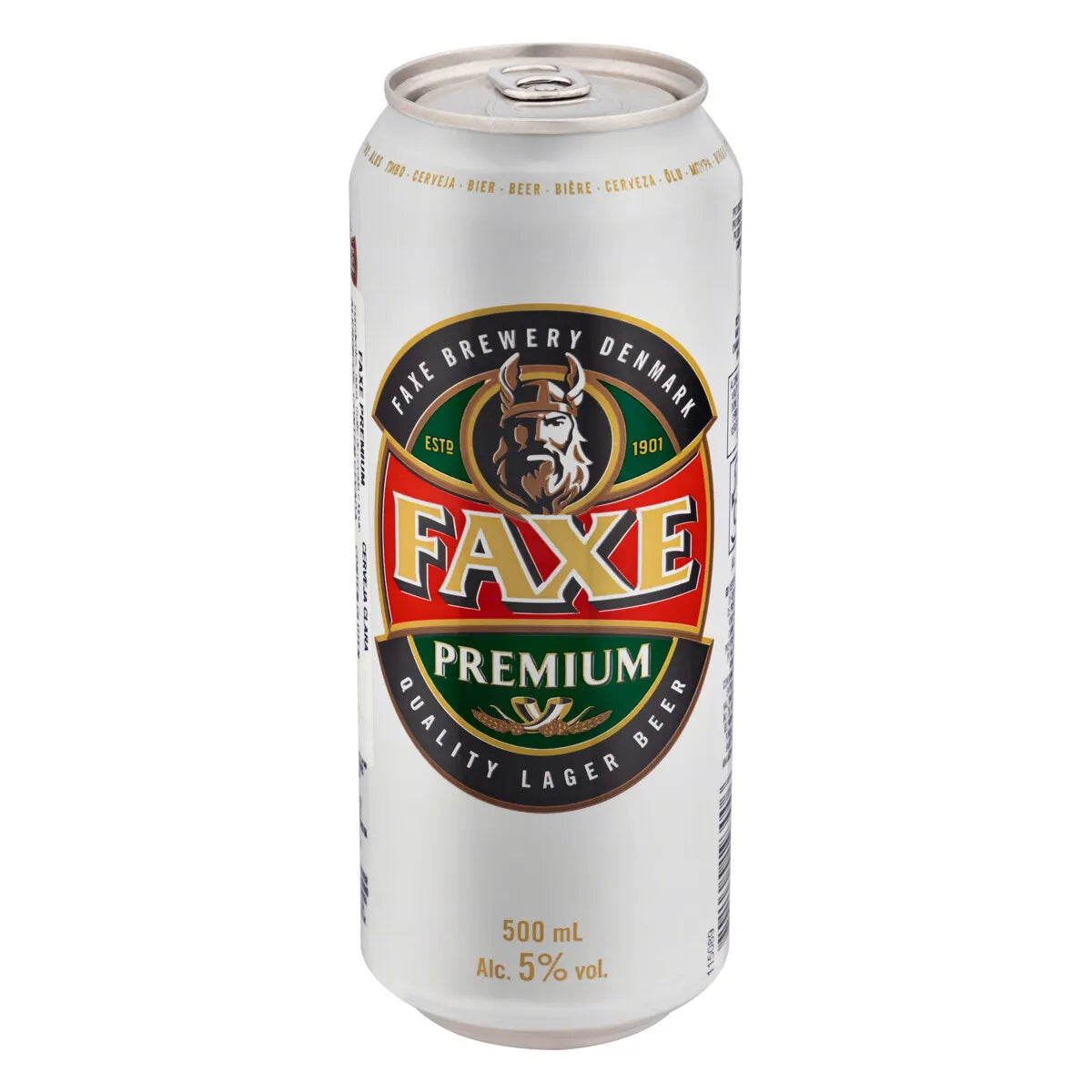 Cerveja Faxe Premium Lager 500ml