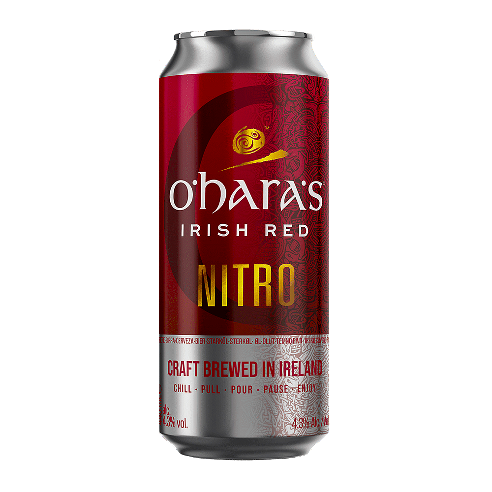 Cerveja O’Hara’s Irish Red Nitro 440 ml