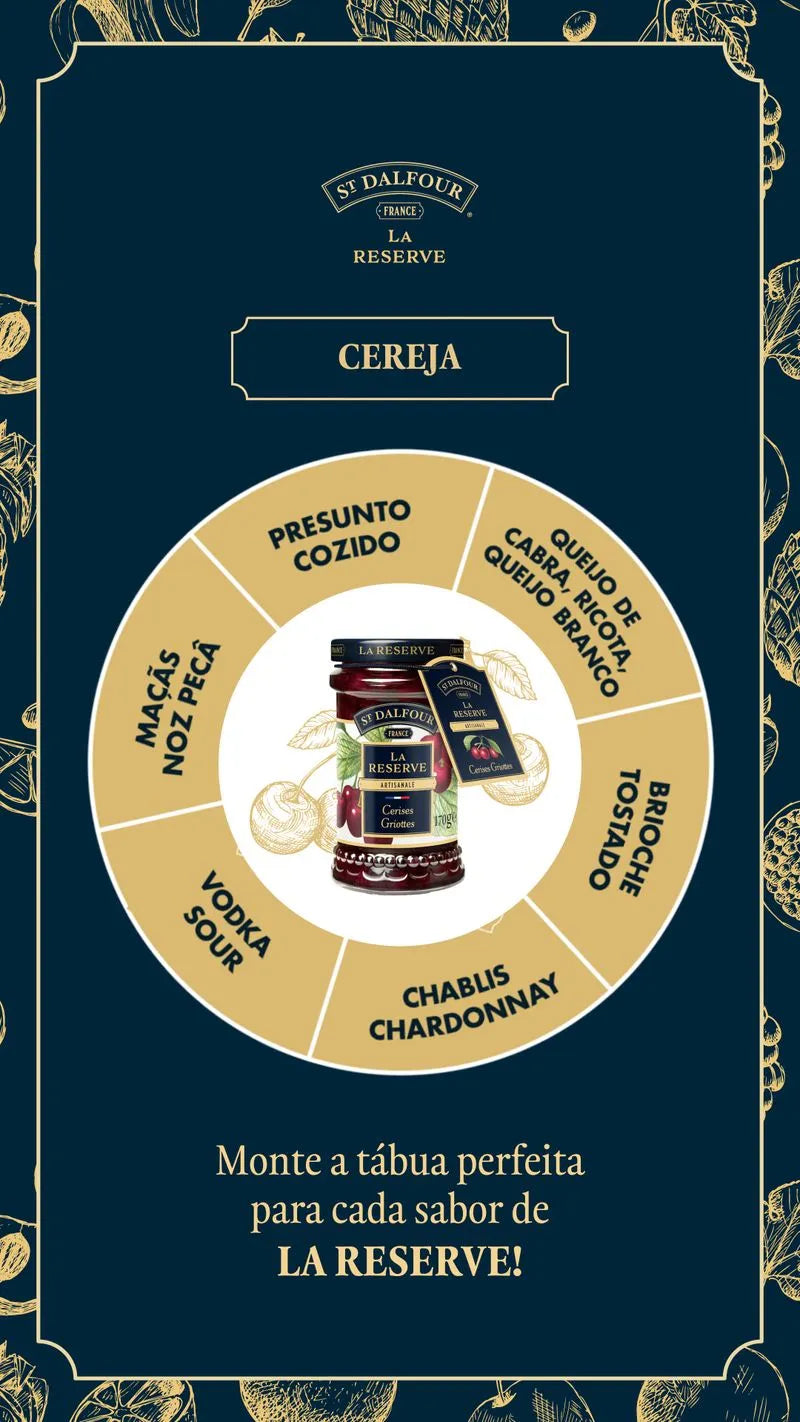 Geleia de Cereja La Reserve St Dalfour 170g