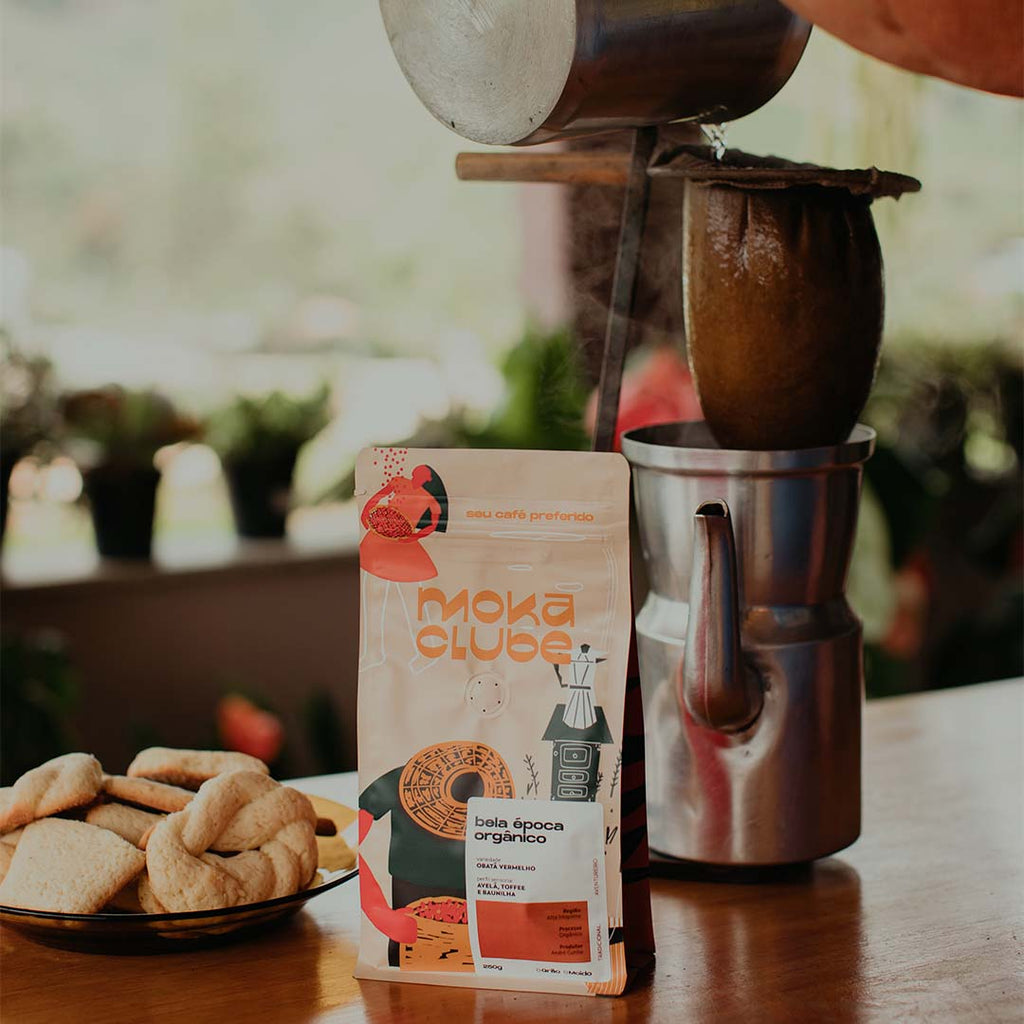 Café Bela Época Orgânico 250g - Famiglie Sirna Battistella Mercato - MOKA CLUBE MATRIZ