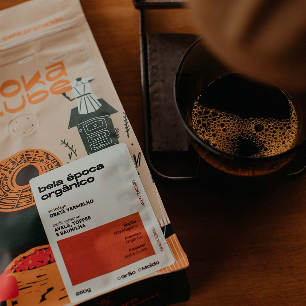 Café Bela Época Orgânico 250g - Famiglie Sirna Battistella Mercato - MOKA CLUBE MATRIZ