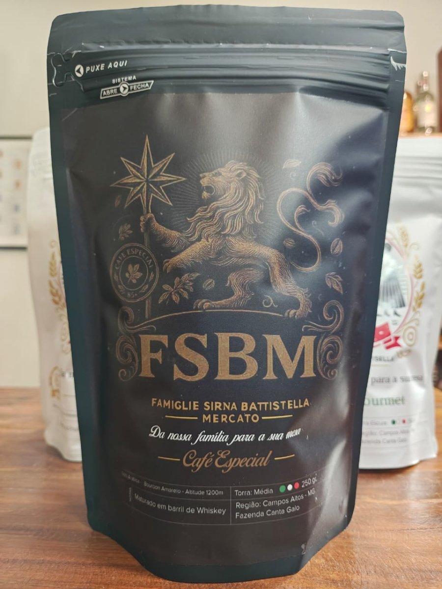 Café Bourbon Barrel Aged Famiglie Sirna Battistella Mercato - Famiglie Sirna Battistella Mercato - Famiglie Sirna Battistella Mercato