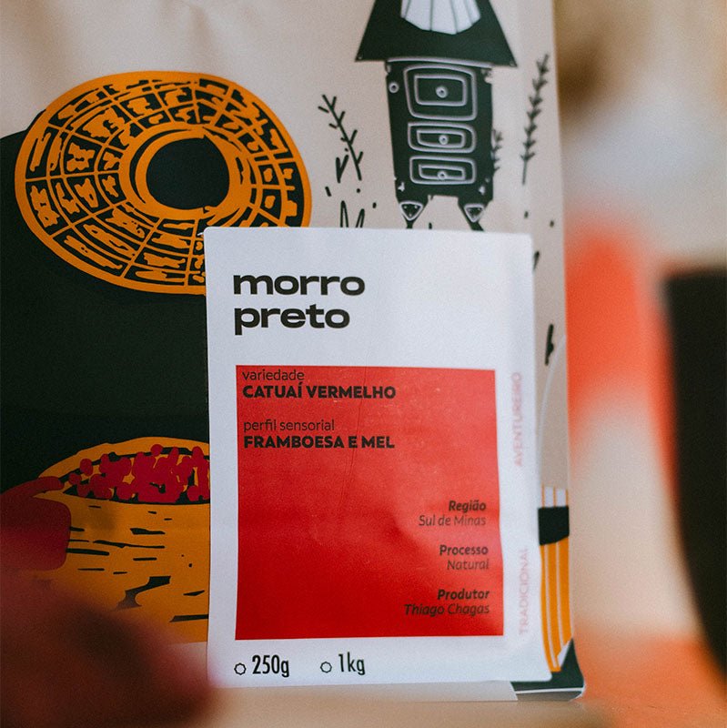 Café Morro Preto 250g - Famiglie Sirna Battistella Mercato - MOKA CLUBE MATRIZ