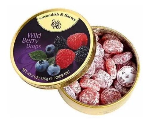 Cavendish & Harvey Wild Berry Drops 175g - Famiglie Sirna Battistella Mercato - Cavendish & Harvey