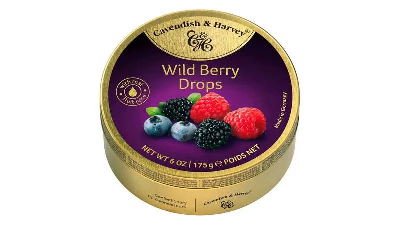 Cavendish & Harvey Wild Berry Drops 175g - Famiglie Sirna Battistella Mercato - Cavendish & Harvey