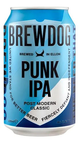 Cerveja BrewDog Punk IPA 330 ml - Famiglie Sirna Battistella Mercato - BrewDog